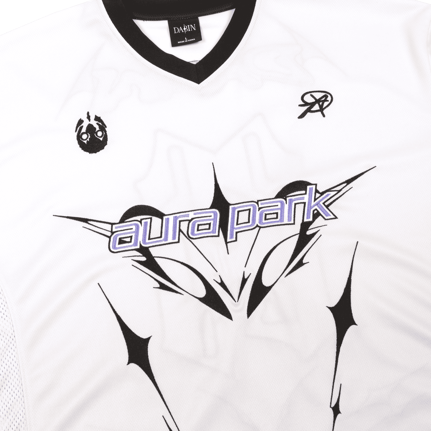 Dabin - Aura Park Embroidered Sports Jersey (White)