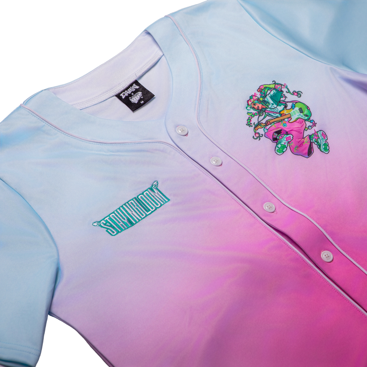 Dabin - Stay in Bloom SF 2026 - Pink Baseball Jersey