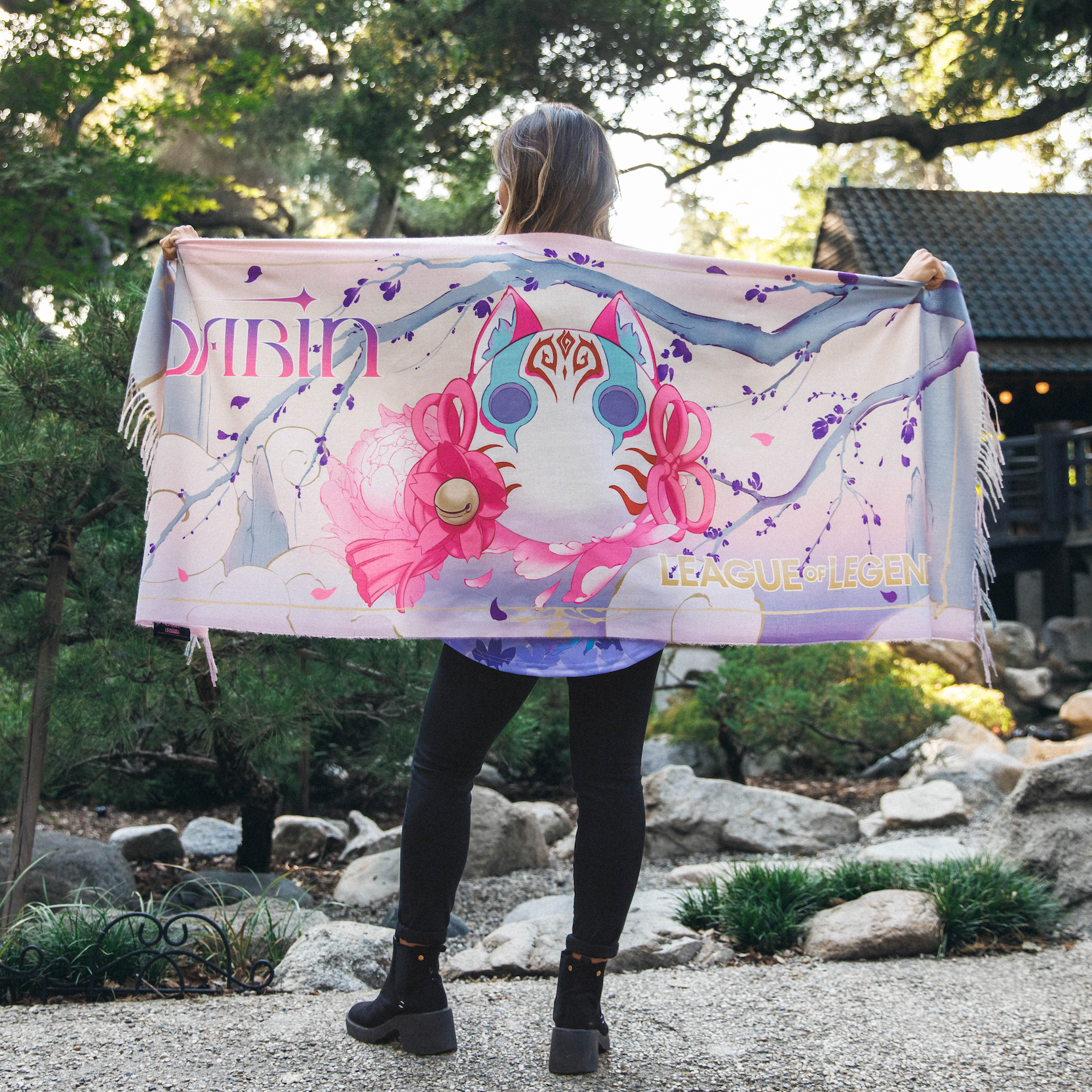 PRESALE: Dabin x League of Legends - Spirit Blossom Pashmina