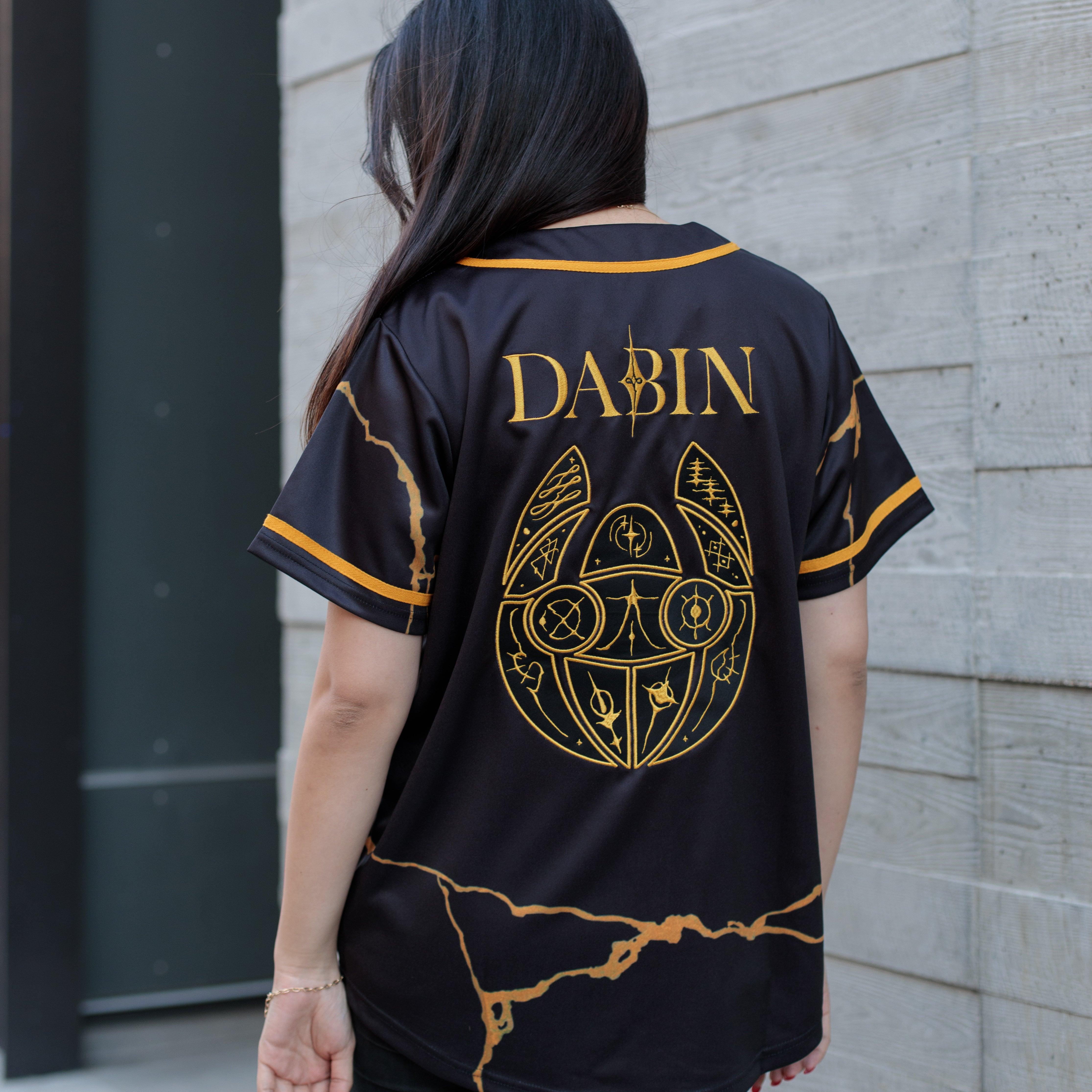 Dabin - Between Broken Glyph Mask Baseball Jersey – Dabin's Sanctuary
